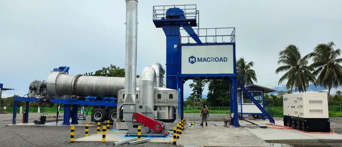 ALT40 Asphalt Drum Mixing Plant Successfully Delivered to Fiji
